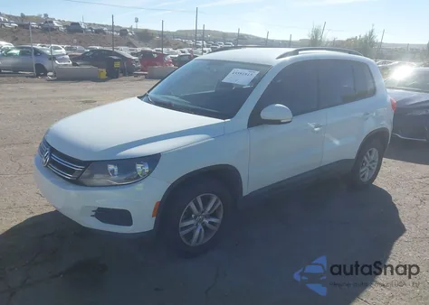 2015 Volkswagen Tiguan S из США, поврежденный, VIN WVGBV7AX2FW611423
